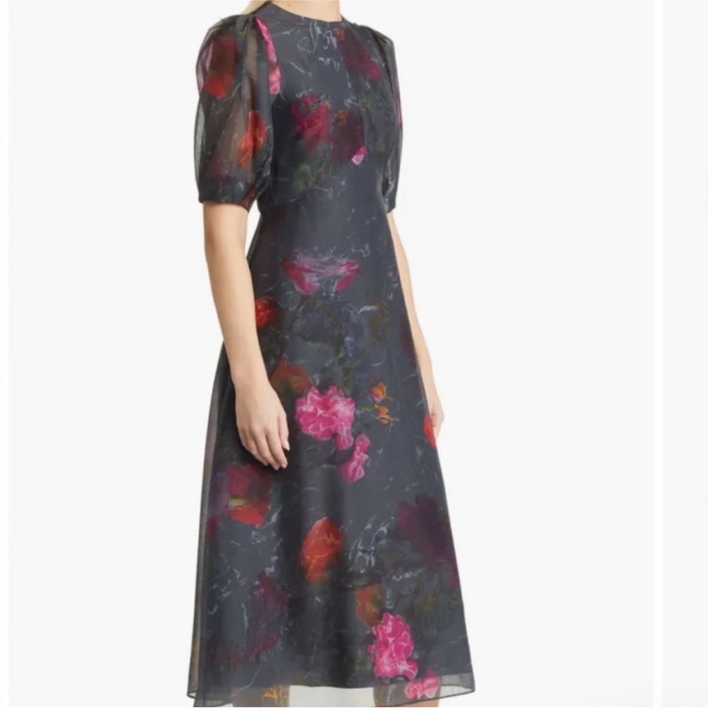 Ted Baker Floral Mekayla Midi Dress